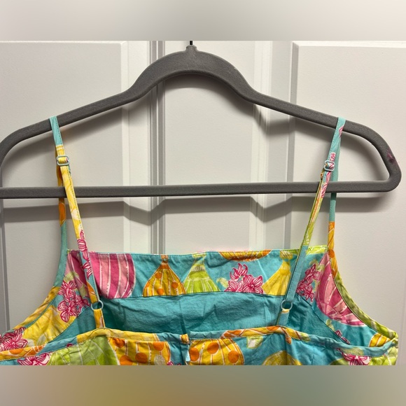 Lilly Pulitzer white label tag hot air Balloon Race dress size 12 - Picture 5 of 6